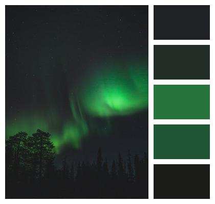 Night Northern Lights Sky Image